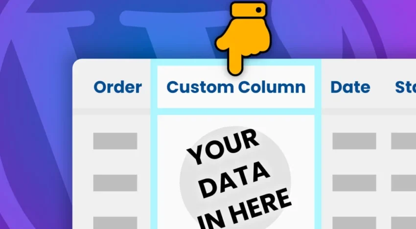custom admin woocommerce column